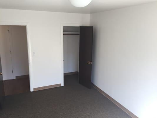 All of our units feature 3 closets. All units feature a walk-in closet.