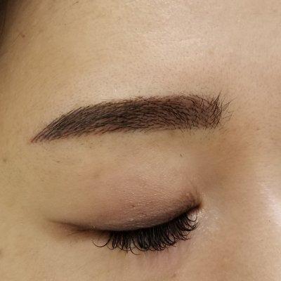 4D semi-permanent makeup($150)