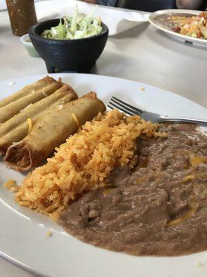 Chicken flautas