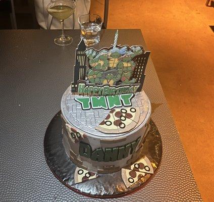 TMNT cake!