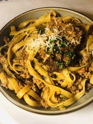 Short rib bolognese