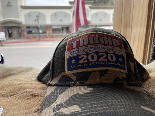 Hat for sale in the window