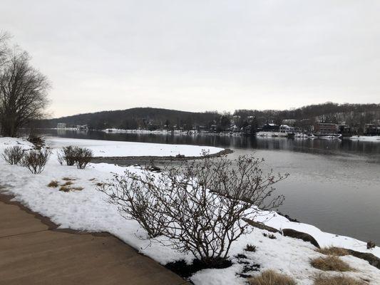 Dining view by river (closed during covid)