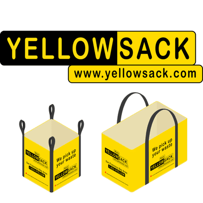 Yellowsack.com - portable dumpster bags & pick up service