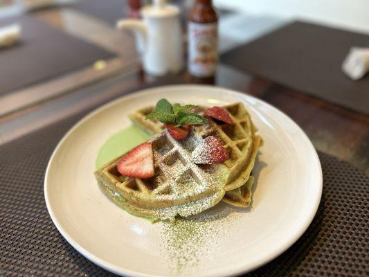 Matcha Waffle