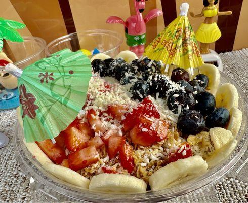 Beach Bum Bliss Acai Party Bowl - Bartram Springs Food Truck Friday - November 1, 2024