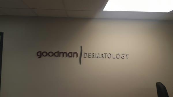 I had a great experience at Goodman Dermatology. The doctors and all the staff are great!! Highly recommended!!