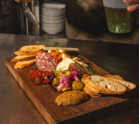 The most delish charcuterie!