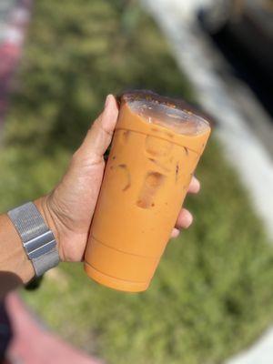 Thai tea. No sweet. No boba. 5/10 $5