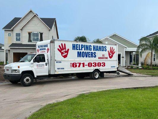 Helping Hands, Movers of Saint Augustine!!!! beautiful little truck!!