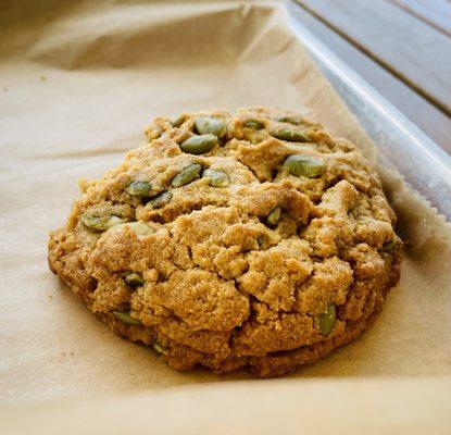 Pumpkin seed, Peanut Butter cookie