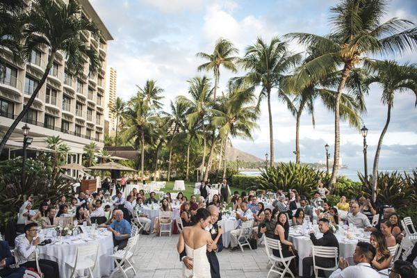 Christian & Thuylinh's wedding in Waikiki, Honolulu, Hawaii