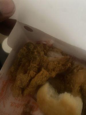 They serve me old Chicken Combo (4 Pcs)