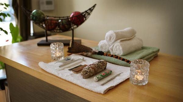 Chinese Medicine tools include various types of herbs, needles, and even seeds. How can we serve you?