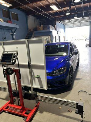 21 gti adas calibración