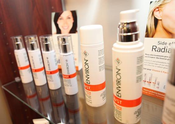 We love the results we see from Environ skin care products and are proud to sell them.