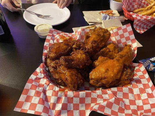 BBQ and Buffalo Wings