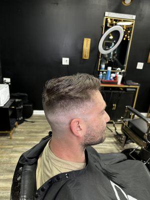 Mid Fade w/ Textured top