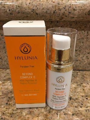 We have Hylunia products!! They are all natural, plant-based and VEGAN!