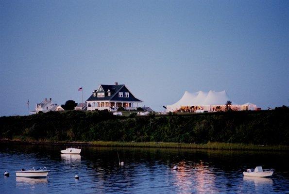 The Sullivan House from Great Salt Pond