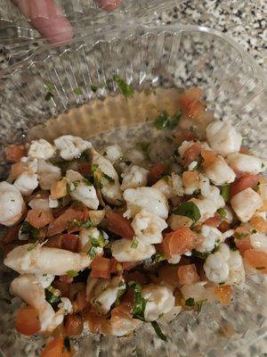 Shrimp ceviche