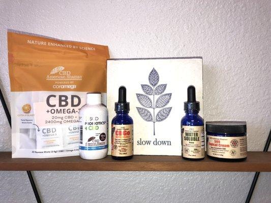 New year new you starts with the Best CBD products come in today to feel the difference