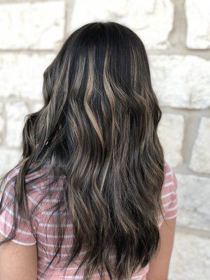 Caramel balayage