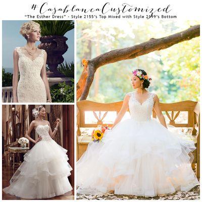 Casablanca Bridal Customization