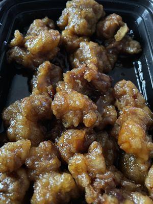 H4. General Tso's Chicken- 2nd order very dry-not happy