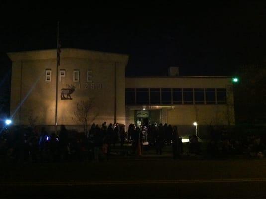 Elks Lodge at Christmas Parade