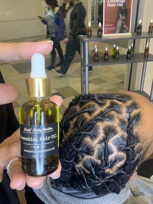 The Locin Lady Barber's Essential Hair and Scalp Oil