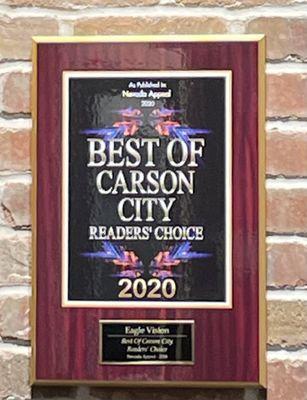 Voted best in Carson City