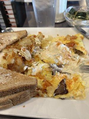 Greek omelette