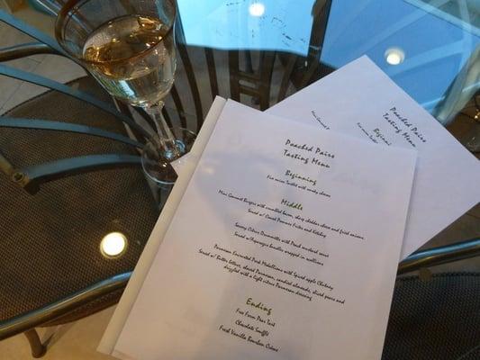 Tasting Menu