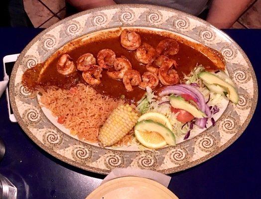 Shrimp a la diabla