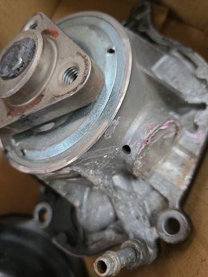 Bad water pump on clients Porsche 911