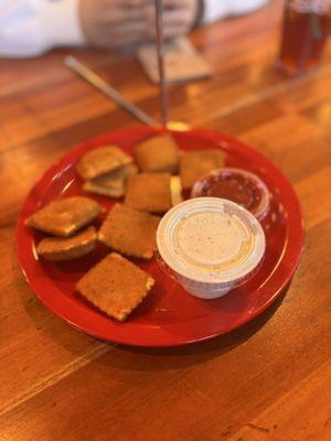 Fried ravioli