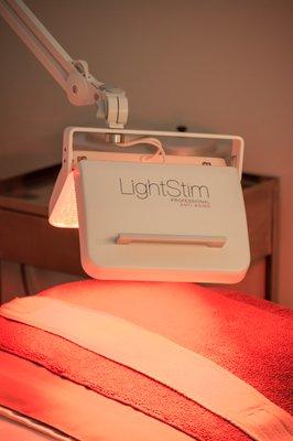 LED light therapy for wrinkles