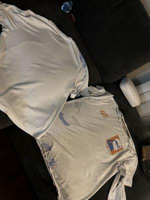 Multiple shirts ruined because of the washer