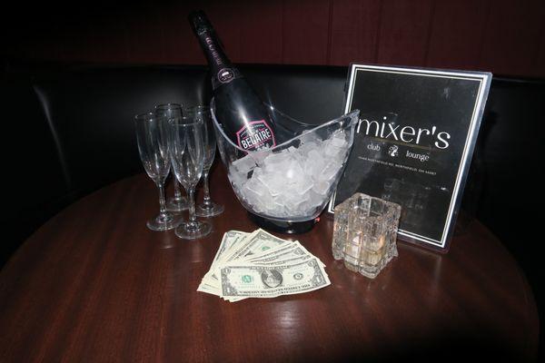 Ask us about our bottle service menu!