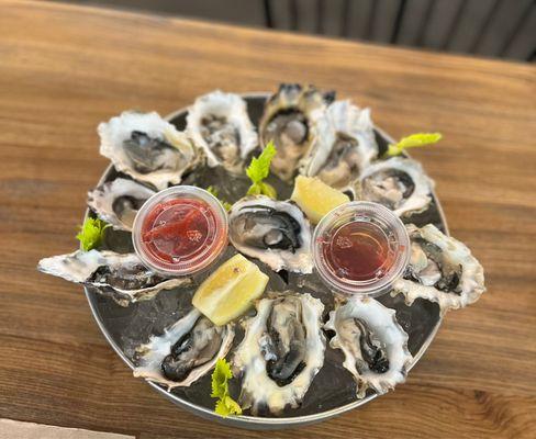 Dozen Oysters $37