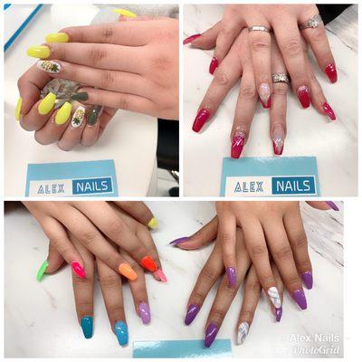 Full set design buy Alex Nails