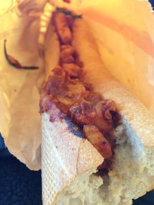 BBQ Chicken Baguette