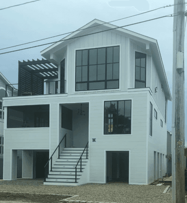 Our team completed this beautiful beach house remodeling project in Rehoboth Beach!