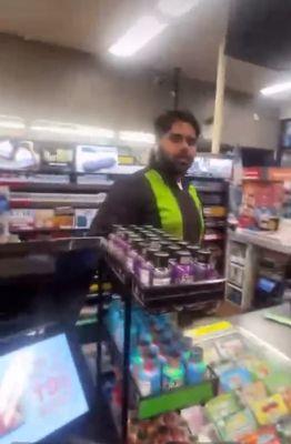 Employee who was acting very suspicious seemed to know about the credit card skimmer, as evidenced by his nervous behavior