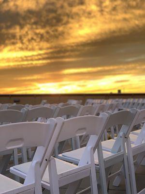 Beautiful Oklahoma sunset makes for a jaw dropping backdrop