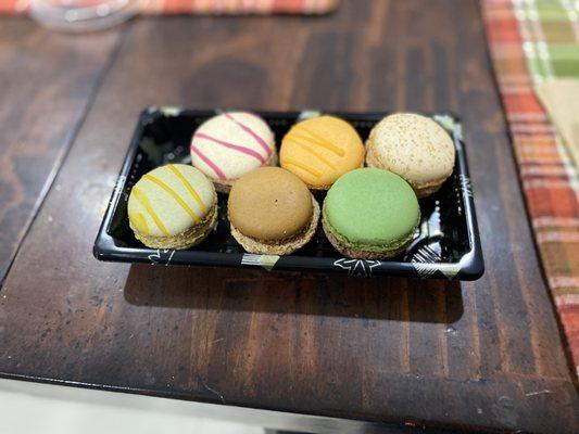 These cute little Macarons were so delicious... kid-approved!