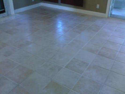 tile after & clean