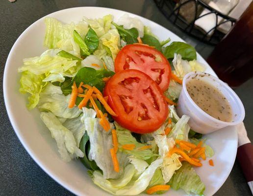 Side salad house dressing