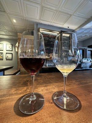 2021 Firefly and 2015 Sangiovese